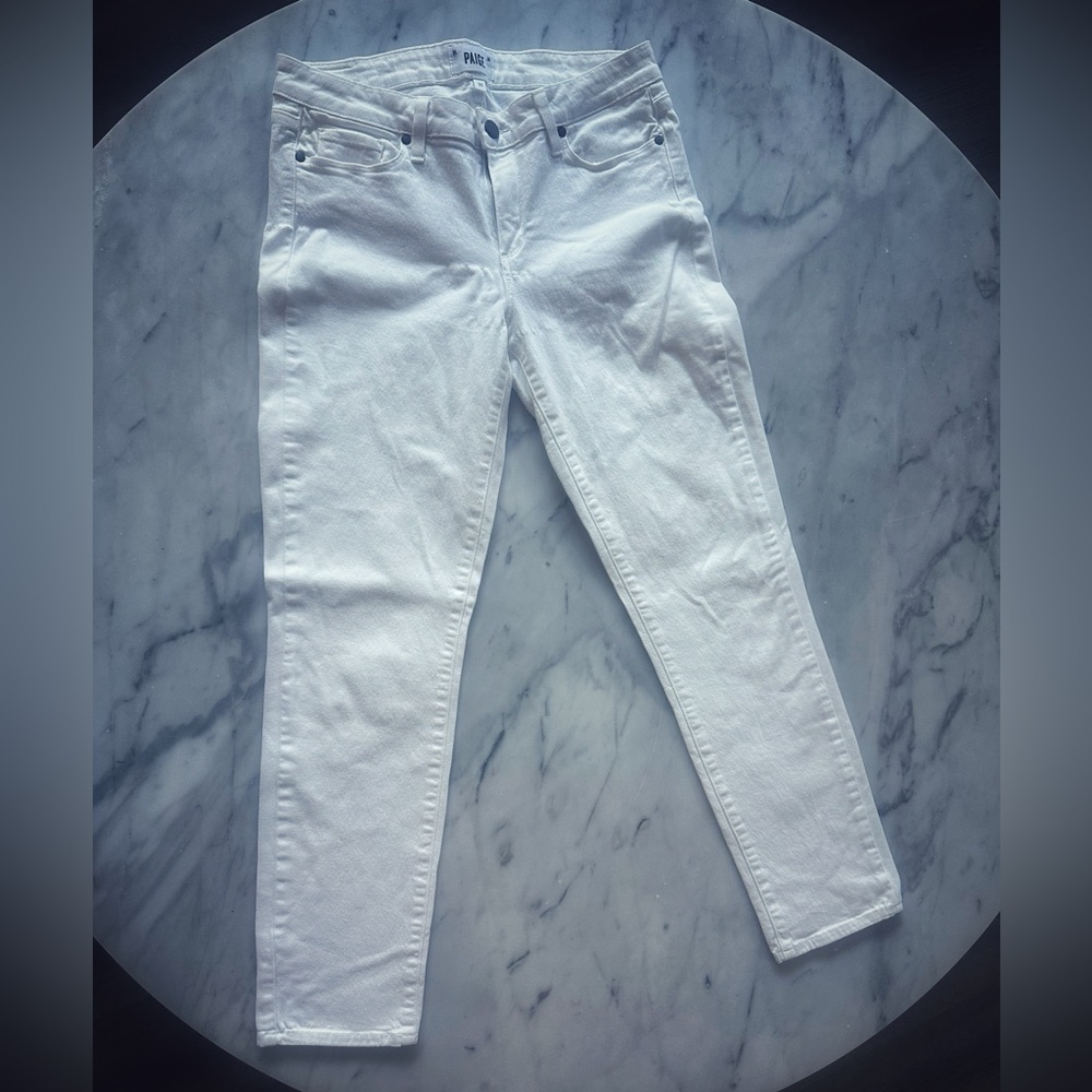 Paige Denim White Ankle Jeans – Women’s Size 30